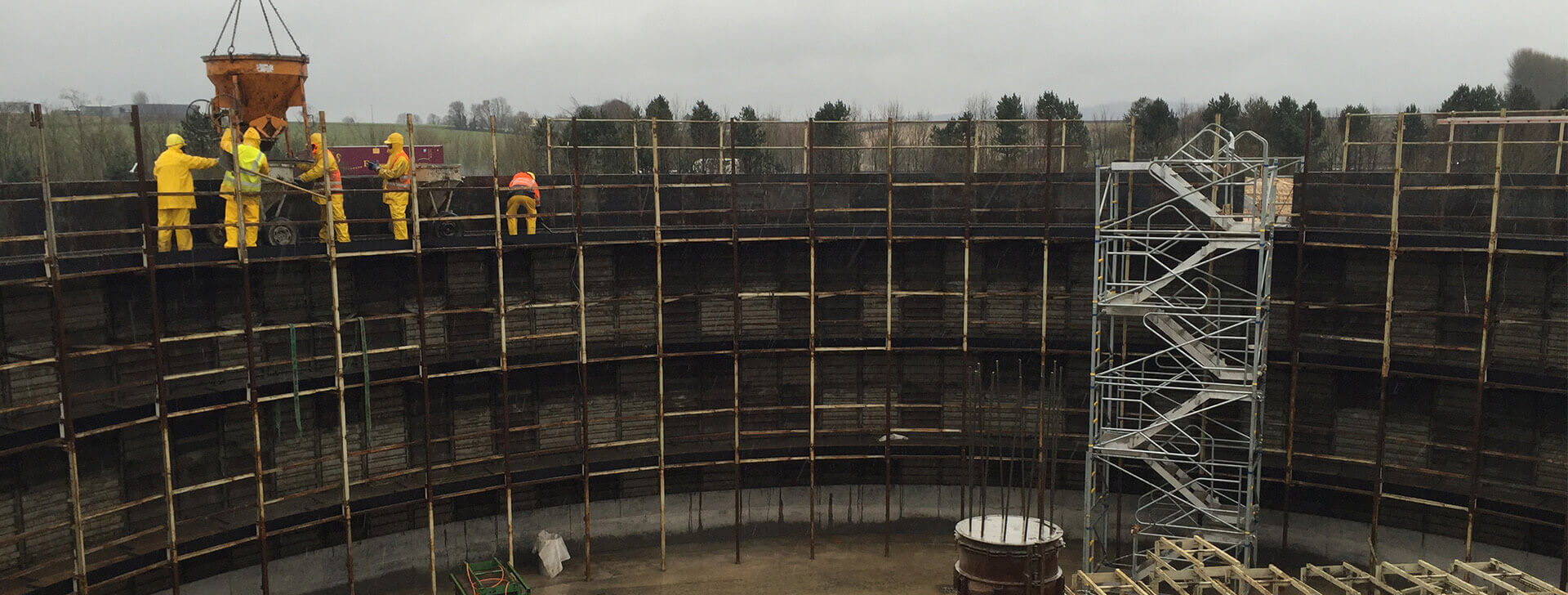 Schalung - Betonbehälter - WOLF System