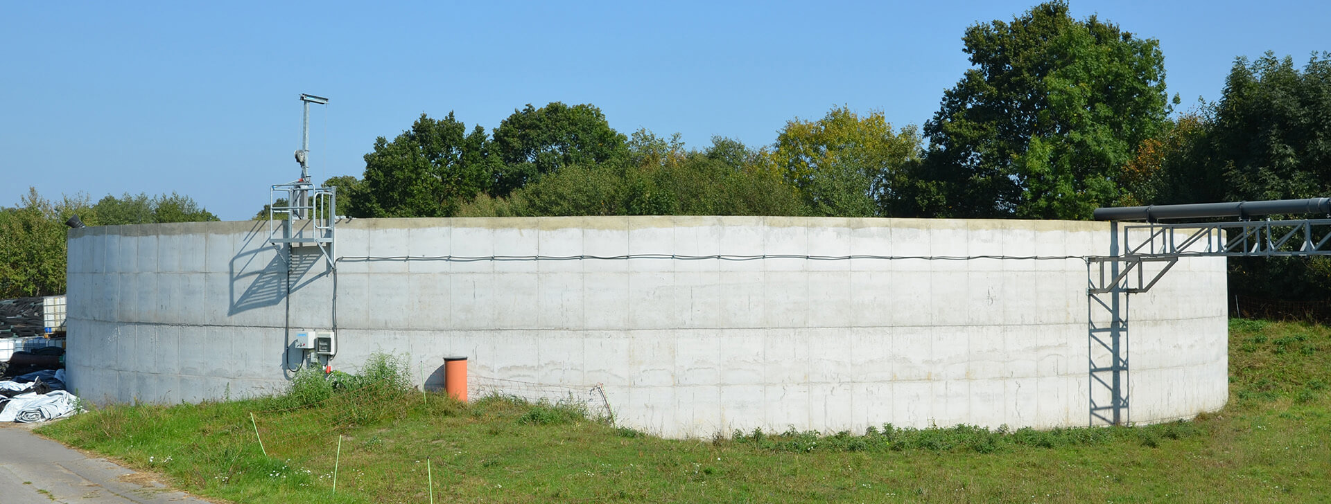 Trágyatárolók – beton tartályok  - WOLF System