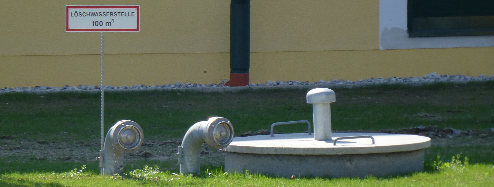 Tűzoltóvíz-tartály – Beton tartály - WOLF System