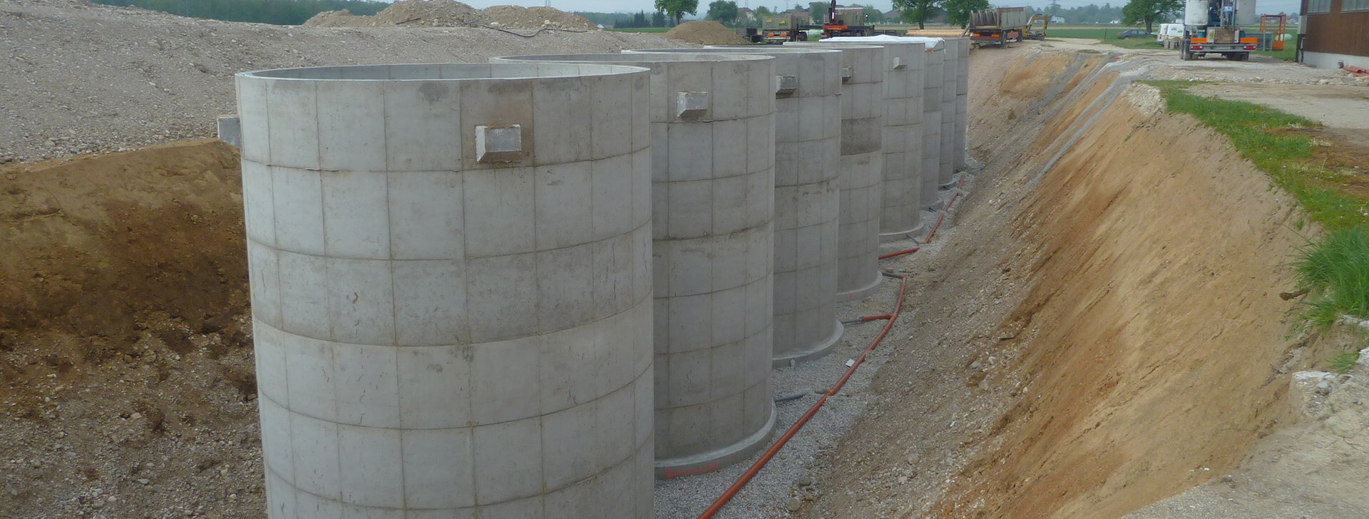 Erjesztett takarmánysilók – Mezőgazdasági siló - WOLF System