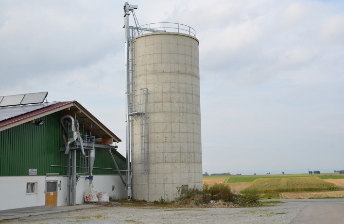 Ganzkornsilos - Behälterbau - WOLF Systembau